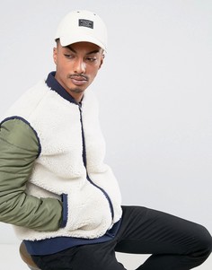 Оливковая бейсболка с логотипом Abercrombie &amp; Fitch - Зеленый