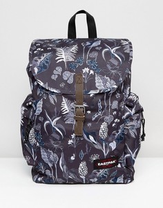 Рюкзак с принтом папоротника Eastpak Austin - Черный
