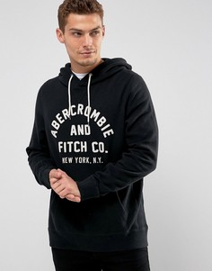 Худи черного цвета Abercrombie &amp; Fitch - Черный