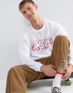 Оверсайз-футболка с длинными рукавами ASOS Beastie Boys - Белый