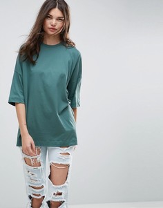 Oversize-футболка ASOS - Зеленый