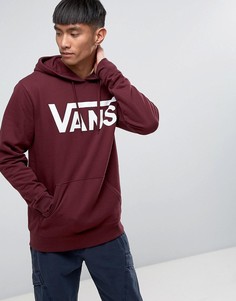 Классический худи красного цвета Vans V00J8NK1O - Красный