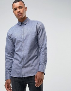 Трикотажная рубашка узкого кроя Jack &amp; Jones Premium - Серый