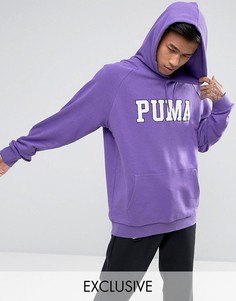 Фиолетовый худи с большим логотипом Puma эксклюзивно для ASOS - Фиолетовый