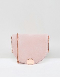 Маленькая замшевая сумка Ted Baker - Розовый