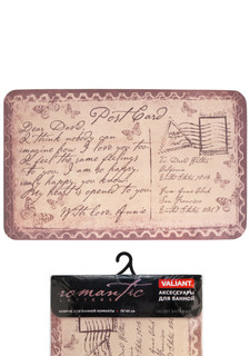 Коврик для ванной комнаты ROMANTIC LETTERS Valiant