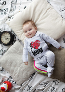 Ползунки с лампасами Lucky child