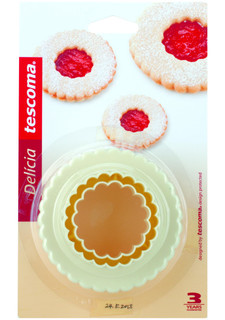 Двухсторонние формочки DELICIA, 6 размеров tescoma