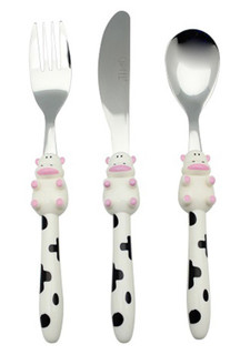 Набор детских столовых приборов COW (3 пр.) Gipfel