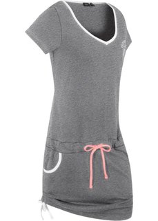 Пляжное платье (серый меланж) Bonprix