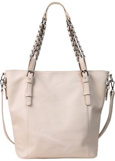 Сумка-шопер (телесный) Bonprix