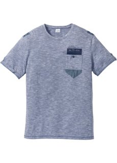 Футболка Regular Fit (индиго) Bonprix