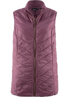 Жилет с эластичными вставками (матовый ягодный) Bonprix