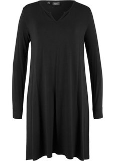 Трикотажное платье (черный) Bonprix