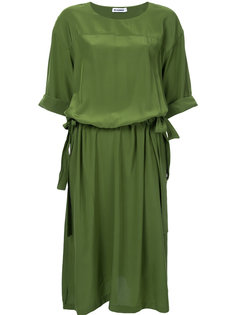 gathered waist shift dress Jil Sander