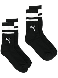 носки с вышитым логотипом  Puma