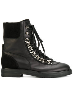 chain-trimmed City Rock boots Casadei