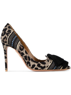 Love Tassel leopard pumps  Aquazzura