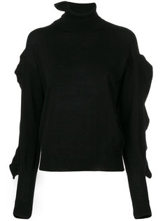 ruffled detail jumper Laneus