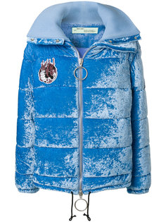 patches puffer jacket Off-White