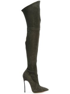 over-the-knee Blade boots Casadei