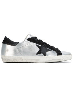 металлические кроссовки Superstar Golden Goose Deluxe Brand