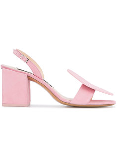 geometric suede sandals Jacquemus