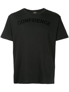 футболка с принтом confidence  Nº21