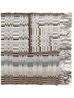 шарф с зигзагообразным узором Missoni