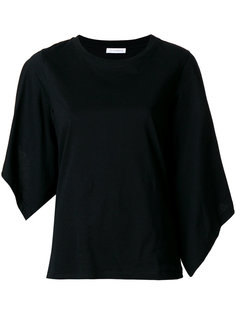 asymmetric fluted sleeves T-shirt J.W.Anderson