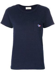 fox patch T-shirt Maison Kitsuné