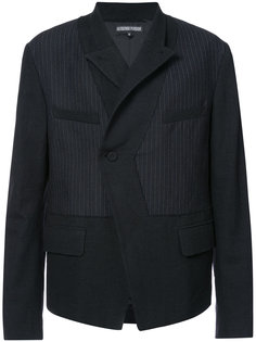 symmetric stripe panel jacket Alexandre Plokhov