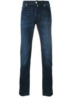 джинсы с вышивкой Jacob Cohen