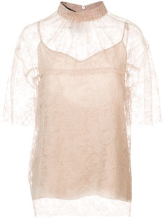 layered blouse  Rochas