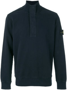 толстовка с отворотной горловиной Stone Island