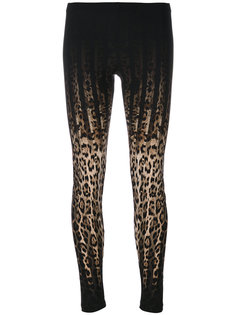 animalier tie-dye leggings Roberto Cavalli