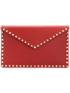 крупный клатч Valentino Garavani Rockstud Valentino