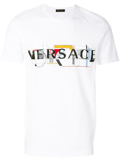 футболка с принтом-логотипом László  Versace