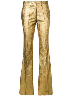 flared trousers Nude