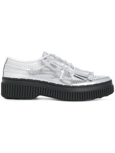 туфли Creeper с бахромой Tods Tod`S