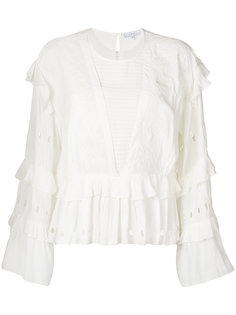 Jasper ruffle blouse Iro