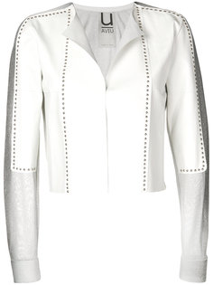 cropped studded jacket Aviù