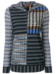 свитер с узором и капюшоном Missoni