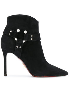 buckle detail pointed ankle boots Cesare Paciotti