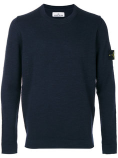 свитер с нашивкой логотипа Stone Island