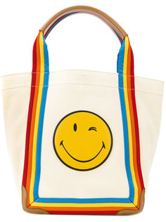 Smiley rainbow tote Anya Hindmarch