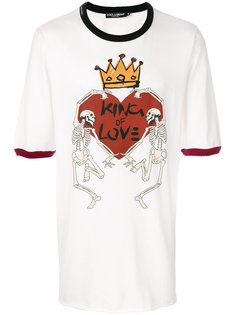 футболка King of Love Dolce &amp; Gabbana