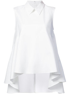 high low sleeveless shirt  Co