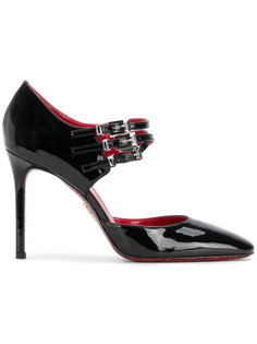 triple buckle mary jane shoes Cesare Paciotti