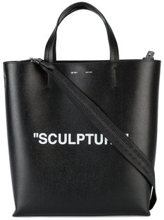 большая сумка-тоут Sculpture Off-White